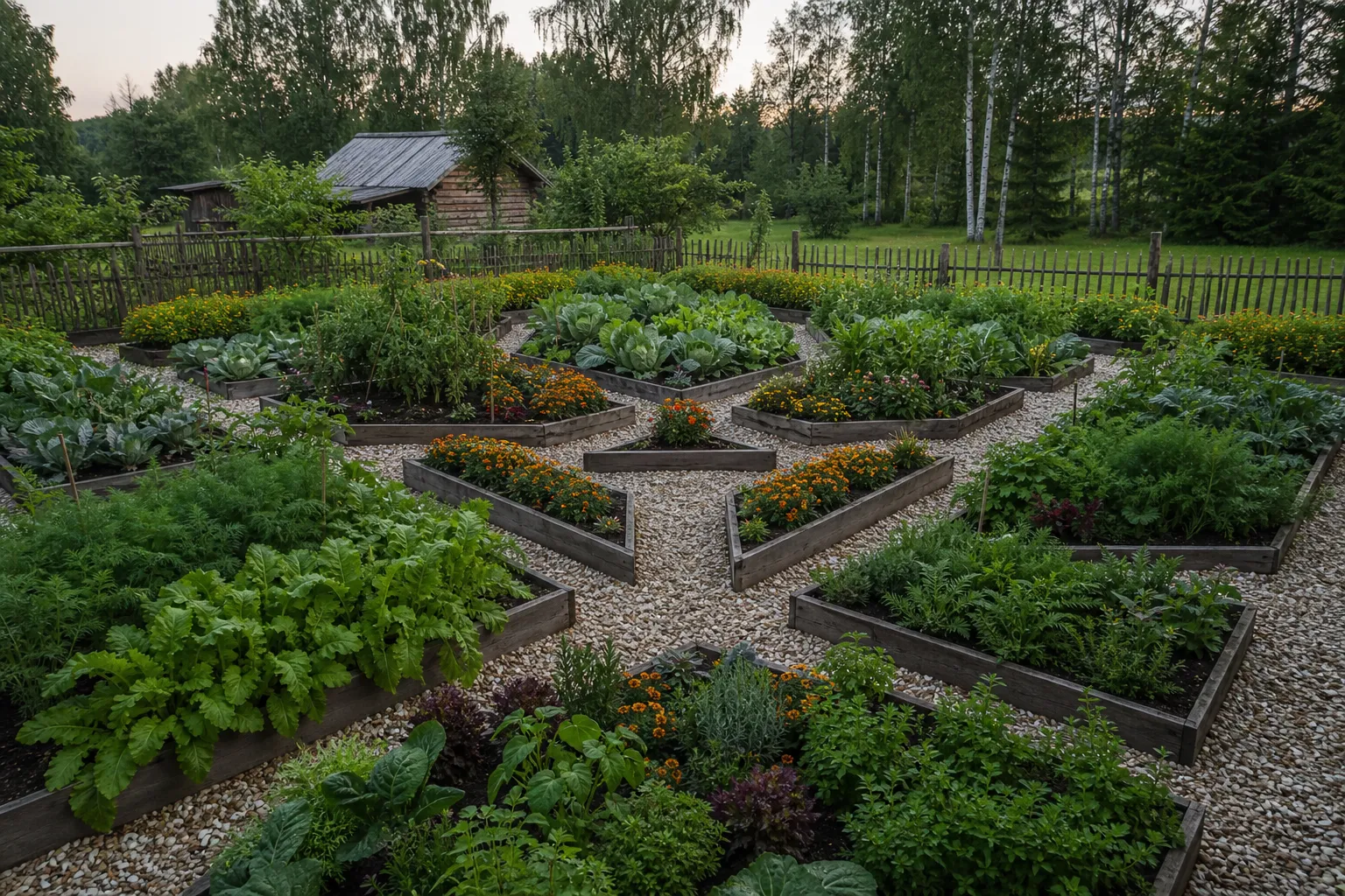 Декоративный огород (potager)